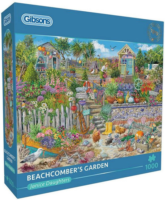 Gibsons - beachcomber's garden (door janice daughters) - 1000 stukjes 68×49cm (b×h) - legpuzzel voor volwassenen