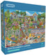 Gibsons - beachcomber's garden (door janice daughters) - 1000 stukjes 68×49cm (b×h) - legpuzzel voor volwassenen