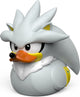 Tubbz numskull - badeend - sonic the hedgehog - silver the hedgehog (eerste editie) - 9cm