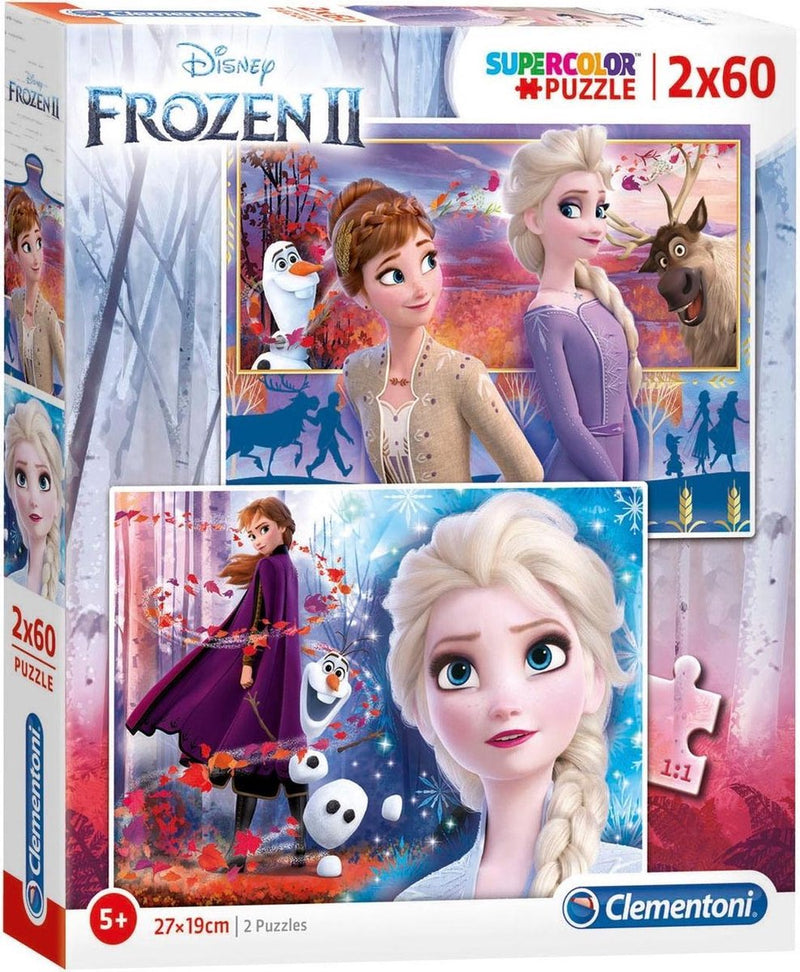 Load image into Gallery viewer, Disney clementoni puzzel frozen 2, 2x60st.
