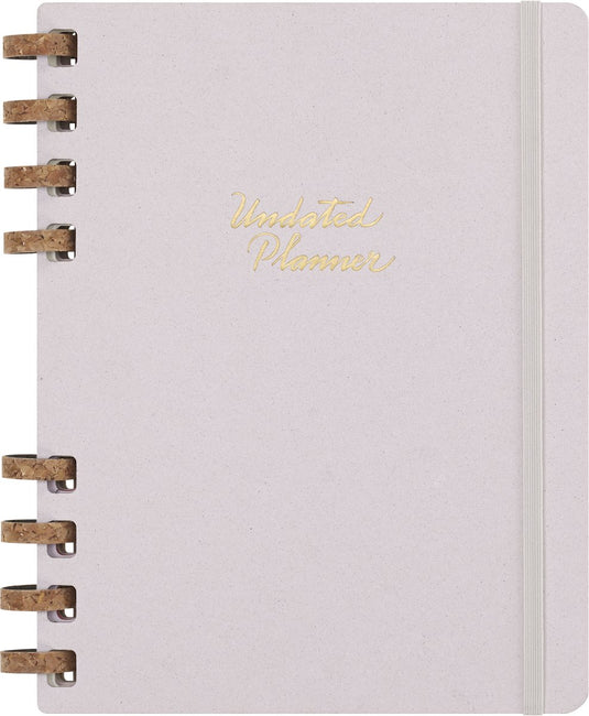 Moleskine ongedateerde spiral planner - xl - druif