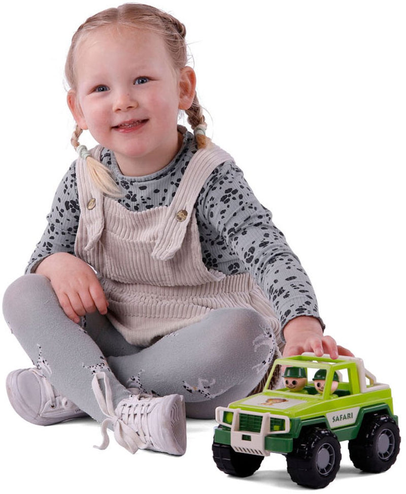 Load image into Gallery viewer, Cavallino jeep groen met 2 speelfiguren
