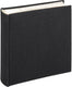 Walther me-510-b cloth - memo insteekalbum - formaat 23 x 22 cm - 200 foto's 10 x 15 cm - zwart