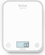 Tefal optiss bc50u0 - digitale keukenweegschaal - wit - compact - max. 5 kg - precisie weegschaal