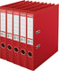 Esselte nr.1 vivida ordner - rugbreedte van 50mm - voordeelverpakking (5 stuks) - rood