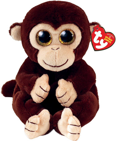 Ty beanie babies matteo monkey - knuffel - 15 cm