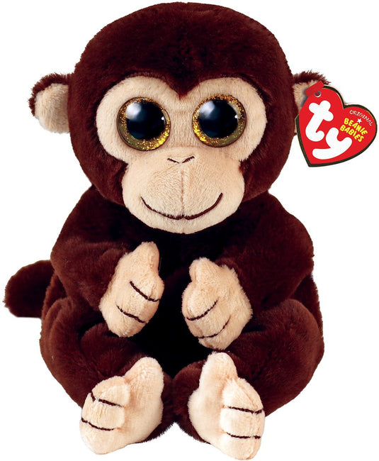 Ty beanie babies matteo monkey - knuffel - 15 cm