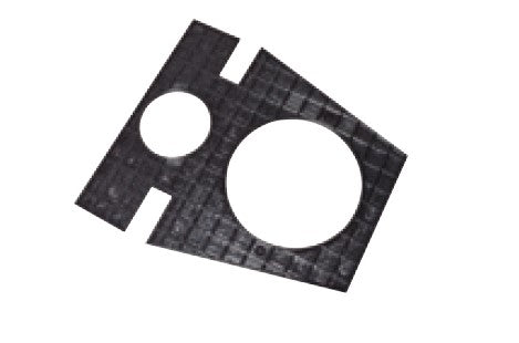 Kirchhoff tegelsjabloon voor de voorwand van het toilet - 98930960