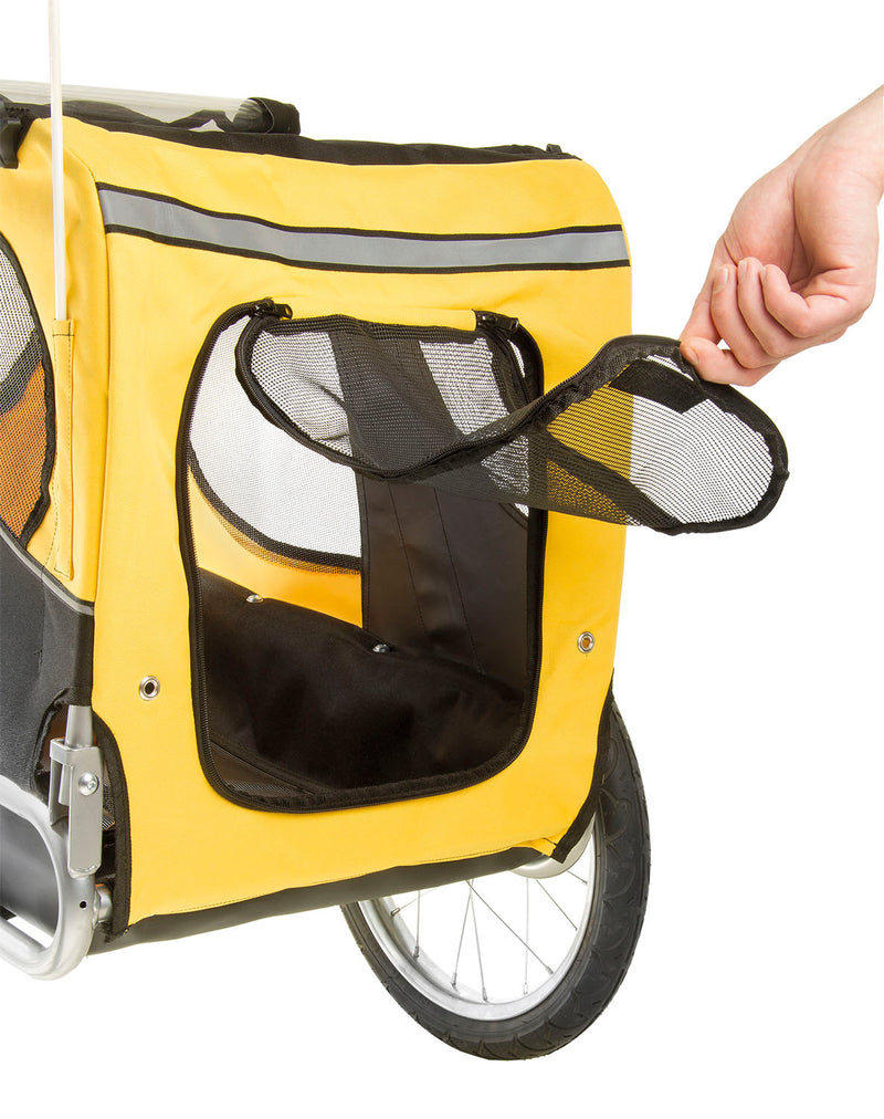 Load image into Gallery viewer, M-Wave M-wave hondenaanhangwagen 16 68x43.5x50cm max 30kg
