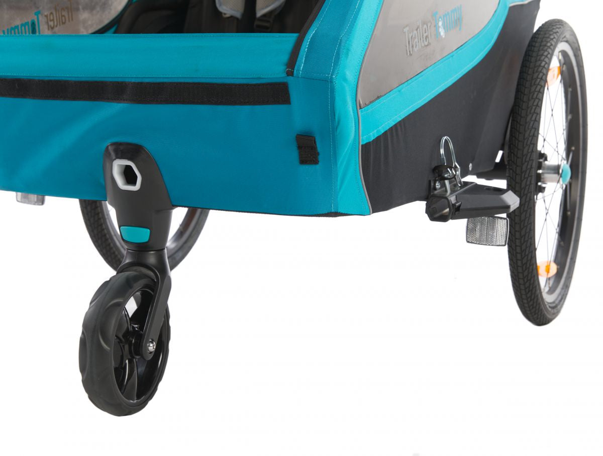 Mirage kidstrailer tommy kidcar blue/black