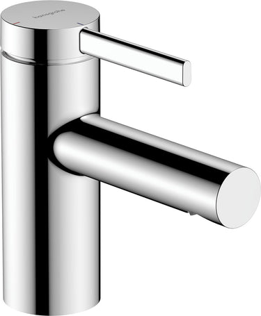 Hansgrohe - zesis s - wastafelmengkraan - ééngreeps bediening - coolstart energiebesparend - push-open afvoer - 70mm maat - chroom