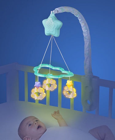 Playgro dreamtime soothing light up mobile