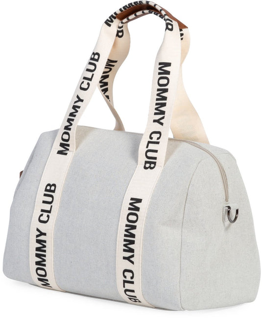 Childhome mommy club verzorgingstas - luiertas - canvas - ecru - 38 x 21 x 27 cm - 22l