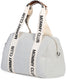 Childhome mommy club verzorgingstas - luiertas - canvas - ecru - 38 x 21 x 27 cm - 22l