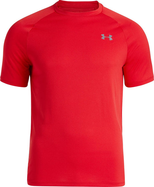 Under armour ua tech 2.0 short sleeve tee heren sportshirt - rood - maat m