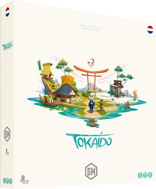 Asmodee bordspel tokaido avontuur strategisch familiespel 1-5 spelers.