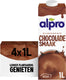 Alpro sojadrink chocolade – plantaardig lactosevrij – 4 x 1l
