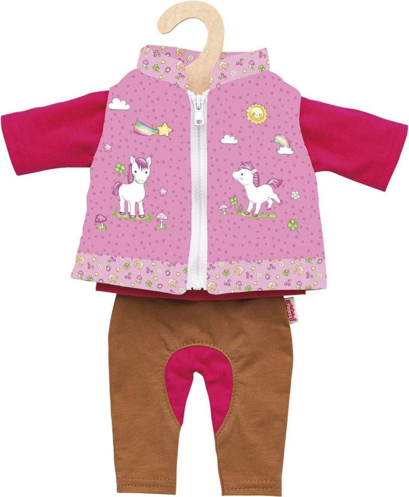 Load image into Gallery viewer, Heless poppenoutfit paardrijden - eenhoorn, 28-35 cm
