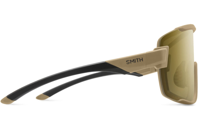 Load image into Gallery viewer, Smith Wildcat bril matte safari chromapop black gold
