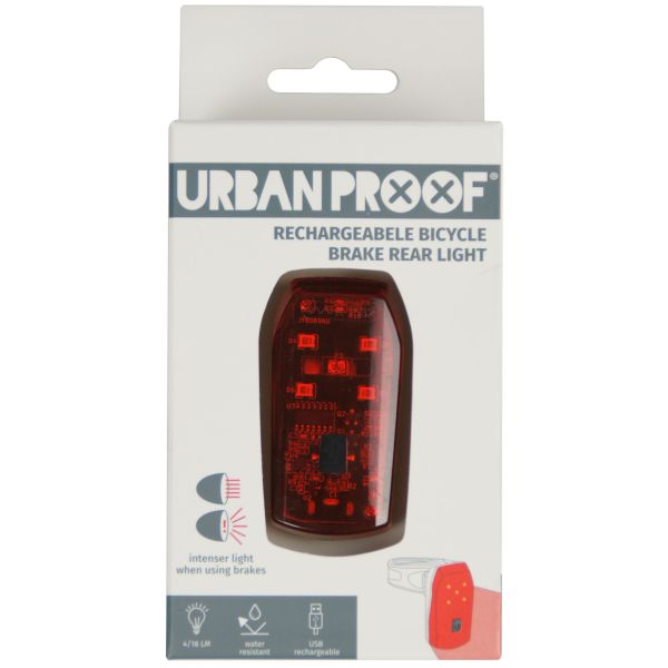 Load image into Gallery viewer, UrbanProof achterlicht remlicht oplaadbaar
