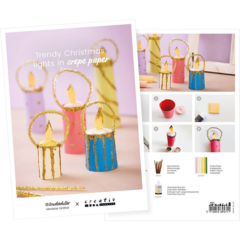 Afbeelding laden in galerijviewer, Https: www.cchobby.nl ansichtkaart-trendy-kerstverlichting-van-crepepapier-a5-vel-14-8x21-cm-1-stuk
