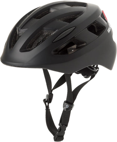 Agu civick - urban helm - e-bike fietshelm - in-mold - led-achterlicht - 16 ventilatieopeningen - direct-dial - l xl - 58-62cm - zwart