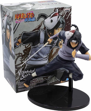 Banpresto co., ltd. naruto shippuden - vibration stars - uchiha itachi ii statue 16cm