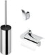 Geesa wynk toiletaccessoireset - chroom