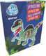 Eddy toys 3d puzzel dino 64-delig - puzzel dinosaurus 3d - bouwpuzzel 64 stuks - dinosaurus model om zelf te bouwen - speelgoed vanaf 3 jaar