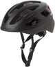Agu civick - urban helm - fietshelm - e-bike helm - met led-achterlicht - 16 ventilatiegaten - in-mold - verstelbaar direct-dial - unisex - zwart - 54-58cm s m