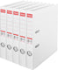 Esselte nr.1 vivida ordner - rugbreedte van 50mm - voordeelverpakking (5 stuks) - wit