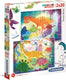 Clementoni puzzel grappige dino's, 2x20st.
