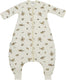 Meyco baby robin baby winter slaapoverall jumper met vaste mouw - multicolour - 104cm - 2.5 tog