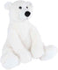 Take me home knuffel pluche - ijsbeer zittend, 33cm