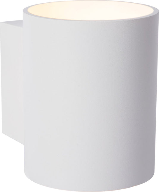 Lucide xera - wandlamp - ø 8 cm - 1xg9 - wit