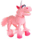 Living puppets handpop roze eenhoorn buikspreekpop kinderfeestje