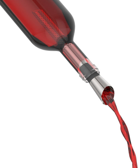 Innovine ™ wijnschenker met filter en stop