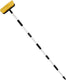 Protecton wasborstel – aluminium deelbare steel – 110 >165cm - afsluitbare wateraansluiting - gardena connector - rubber handvatten