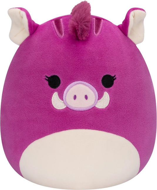 Squishmallows squishmallow knuffel - 19cm - jenna purple boar