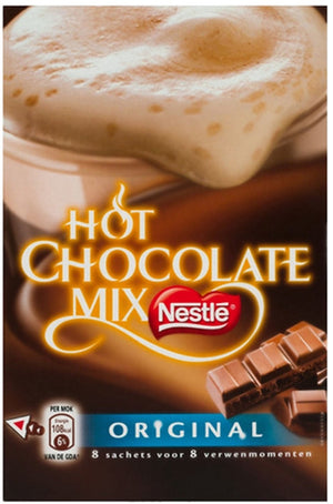 Nestlé hot chocolate mix - 6 doosjes à 8 sticks