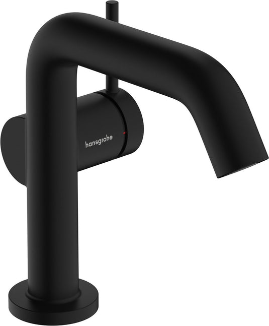 Hansgrohe tecturis s - wastafelkraan - ééngreeps bediening - coolstart energiebesparend - met afvoerplug - 110mm maat - mat zwart