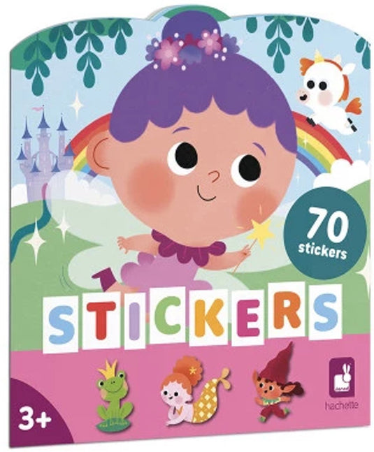 Janod - stickerboek - magische landen - 70 stickers
