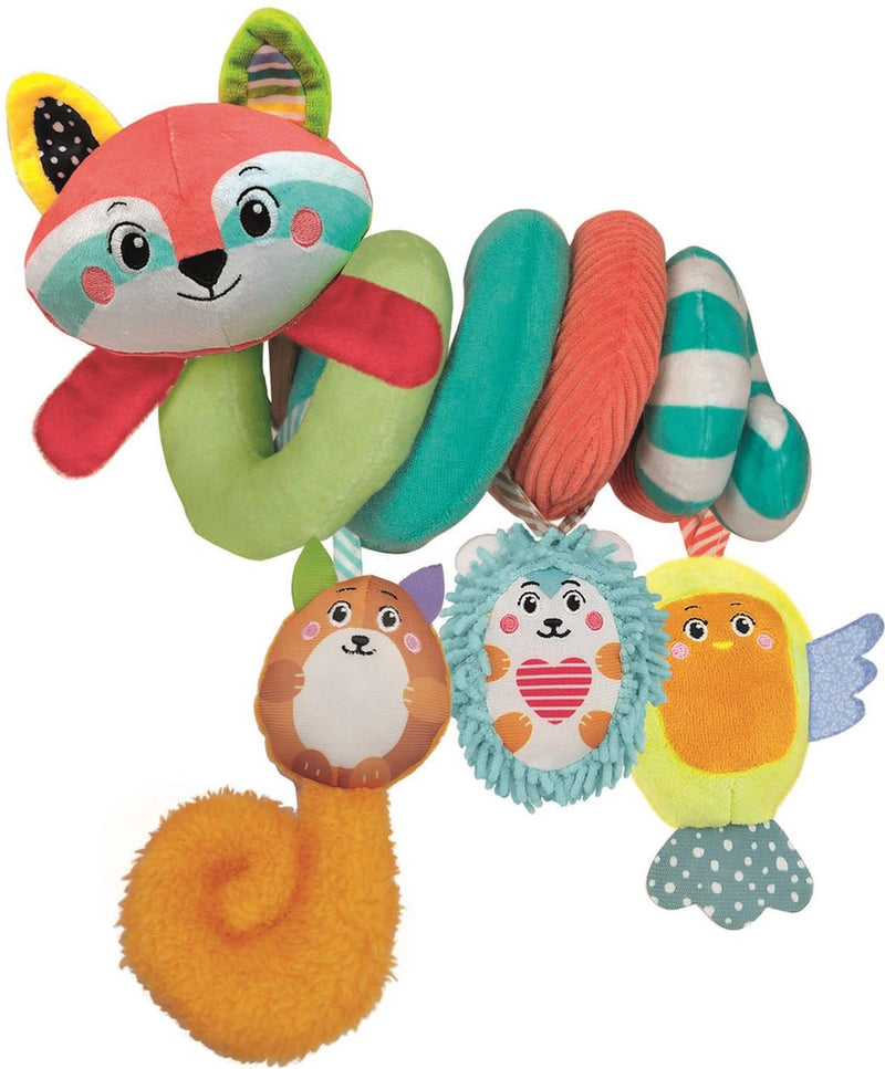 Afbeelding laden in galerijviewer, Clementoni baby stoffen kinderwagenspiraal wasbeer
