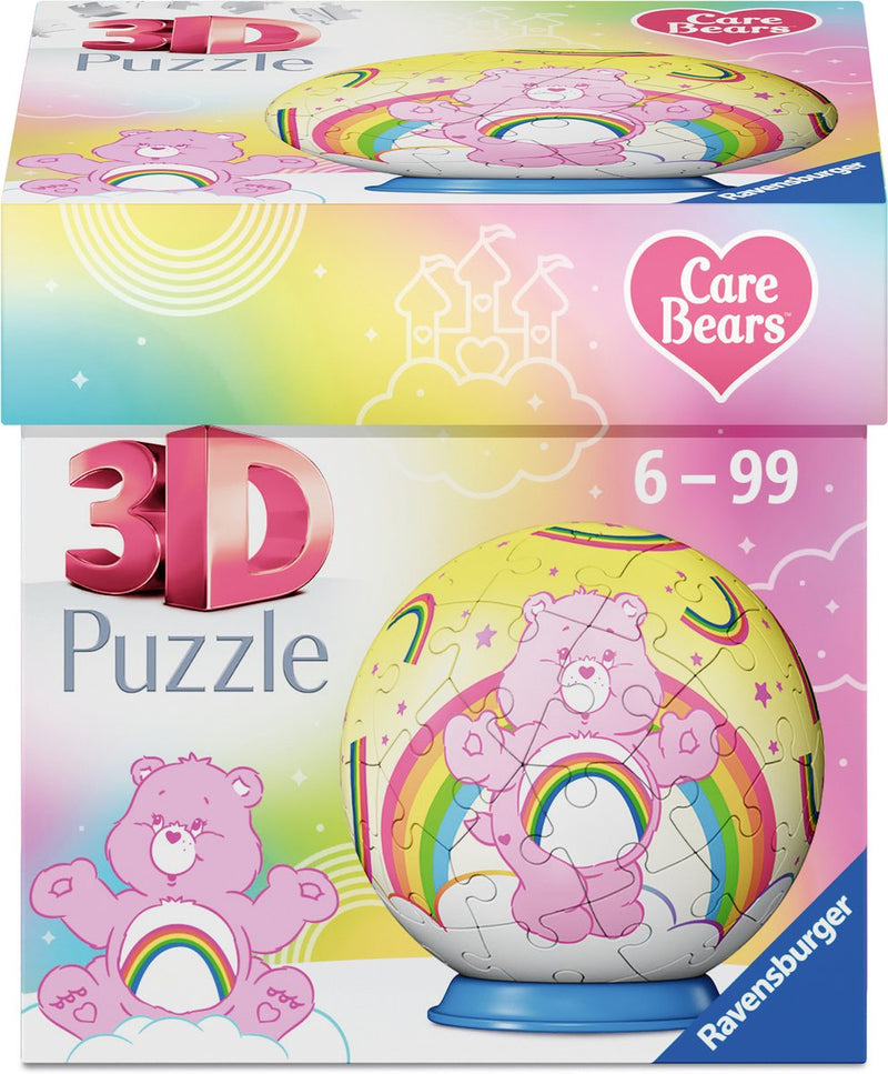 Load image into Gallery viewer, Ravensburger – care bears: cheer bear – 3d puzzle-ball – 55 stukjes
