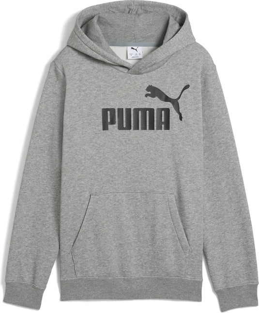 Puma ess no. 1 logo hoodie fl b unisex trui - medium gray heather