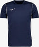 Nike dri-fit mannen sportshirt - obsidian white white - maat s