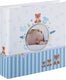 Hama inschuif album - baby - 10x15 - 200 pagina's - blauw