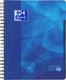 Oxford school projectbook - a4+ - lijn - 4 gaats - 240 pagina's - blauw