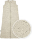 Meyco baby rib mini spot baby zomerslaapzak - sand melange - 70cm - 0.3 tog