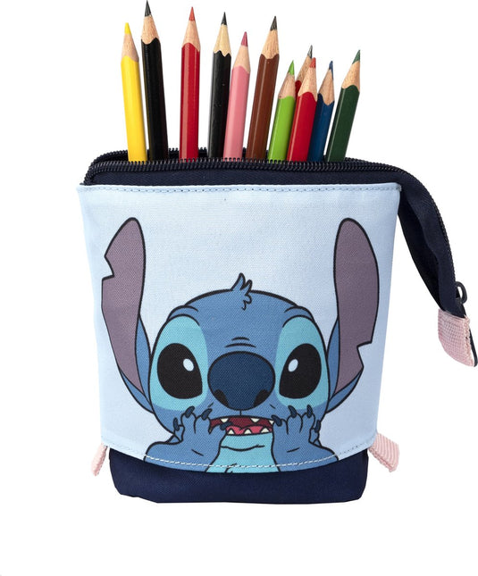 Undercover etui en pennenhouder 2in1 stitch